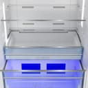 28" Freezer Top Stainless Steel Refrigerator with Auto Ice Maker view 6