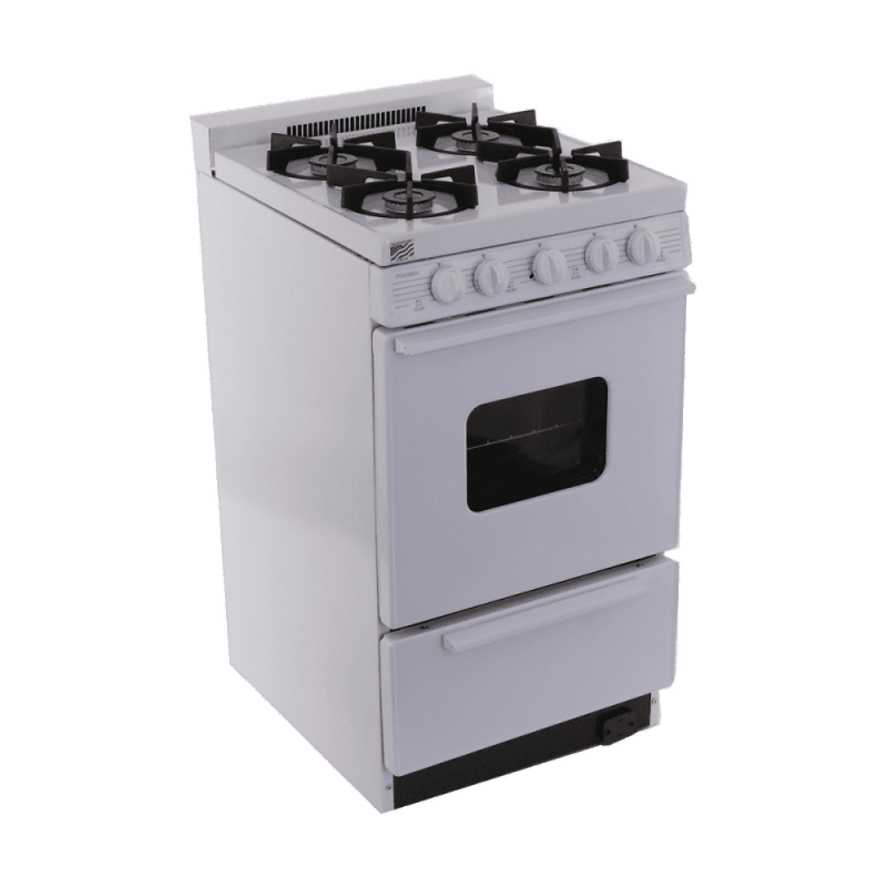 20 Inch Cordless Gas Range
