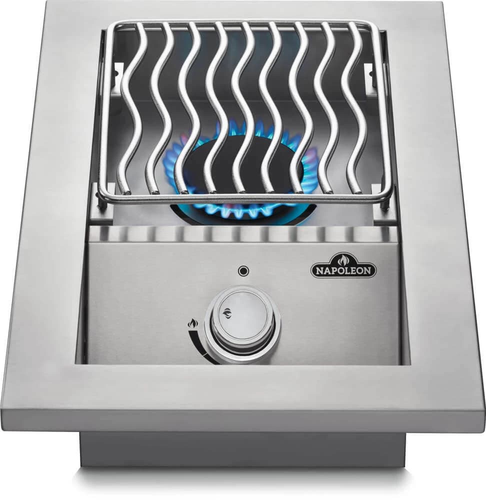 Built-in 500 Series Single Range Top Burner with Stainless Steel Cover