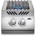 Built-in 500 Series Inline Dual Range Top Burner with Stainless Steel Cover view 2