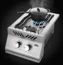 Built-in 500 Series Inline Dual Range Top Burner with Stainless Steel Cover view 6