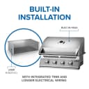 Built-In 500 Series 32 Grill Head view 12