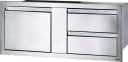 42 x 16 inch Single Door & Double Drawer Combo view 1