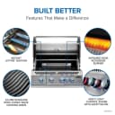 Built-In 700 Series 32 with Infrared Rear Burner view 5