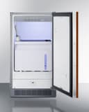 18" Wide Clear Icemaker, ADA Compliant (Panel Not Included) view 4