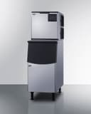 350 lb. Commercial Ice Machine With Stainless Steel Bin view 3