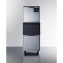 350 lb. Commercial Ice Machine With Stainless Steel Bin view 1