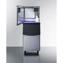 350 lb. Commercial Ice Machine With Stainless Steel Bin view 4