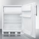 24" Wide Break Room Refrigerator-Freezer, ADA Compliant view 3
