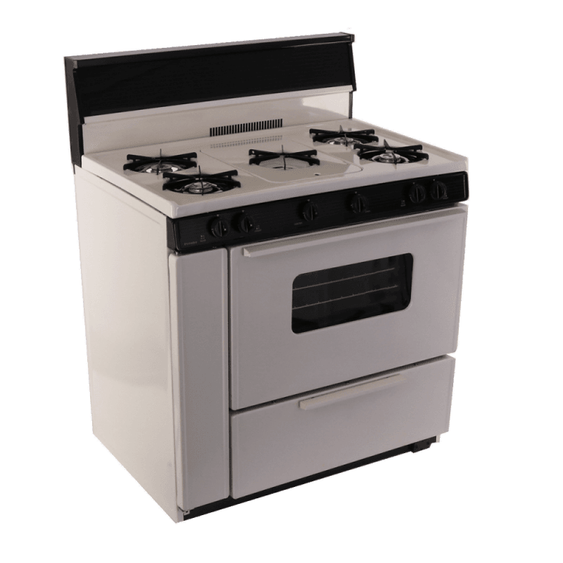 36 Inch Cordless Gas Range