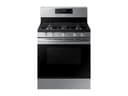 Freestanding Gas Range + Over-the-Range Microwave view 1