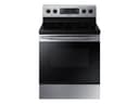 Freestanding Electric Range + Over-the-Range Microwave view 3