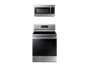 Freestanding Electric Range with Convection + Over-the-Range Microwave view 2