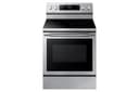 Freestanding Electric Range with True Convetion + Over-the-Range Microwave view 1