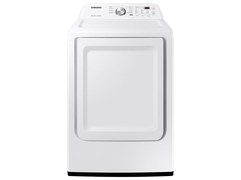 Top Load Washer & Dryer Set with Vibration Reduction Technology+ and Sensor Dry in White