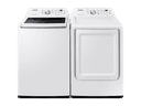 Top Load Washer & Dryer Set with Vibration Reduction Technology+ and Sensor Dry in White view 3