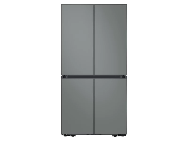 Bespoke 4-Door Flex™ Refrigerator (29 cu. ft.) in Grey Glass