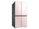 Bespoke 4-Door Flex™ Refrigerator (29 cu. ft.) in Rose Pink Glass view 2