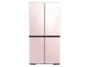 Bespoke 4-Door Flex™ Refrigerator (29 cu. ft.) in Rose Pink Glass view 1