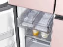 Bespoke 4-Door Flex™ Refrigerator (29 cu. ft.) in Rose Pink Glass view 6