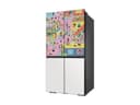 29 cu. ft. Smart BESPOKE 4-Door Flex Refrigerator with Customizable Panel Colors featuring a Limited Edition Design view 4