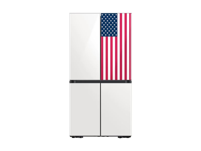 23 CuFtSmart Counter Depth Bespoke 4 Door Flex Refrigerator Featuring A Limited Edition Design