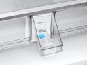 Bespoke 4-Door French Door Refrigerator (23 cu. ft.) with Customizable Door Panel Colors and Beverage Center™ in Matte Grey Glass view 4