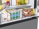 Bespoke 3-Door French Door Refrigerator (24 cu. ft.) with Beverage Center™ in Grey Glass view 11