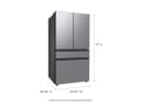 Bespoke 4-Door French Door Refrigerator (29 cu. ft.) with AutoFill Water Pitcher and Customizable Door Panel Colors view 12