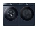 Bespoke Ultra Capacity AI Front Load Washer and Electric Dryer in Brushed Navy view 1