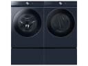 Bespoke Ultra Capacity AI Front Load Washer and Gas Dryer in Brushed Navy view 3