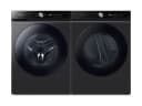 Bespoke Ultra Capacity Front Load Washer and Gas Dryer in Brushed Black view 1