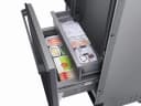 21 cu ft. Capacity 3-Door French Door 36" Built-In Chef Collection Refrigerator view 8