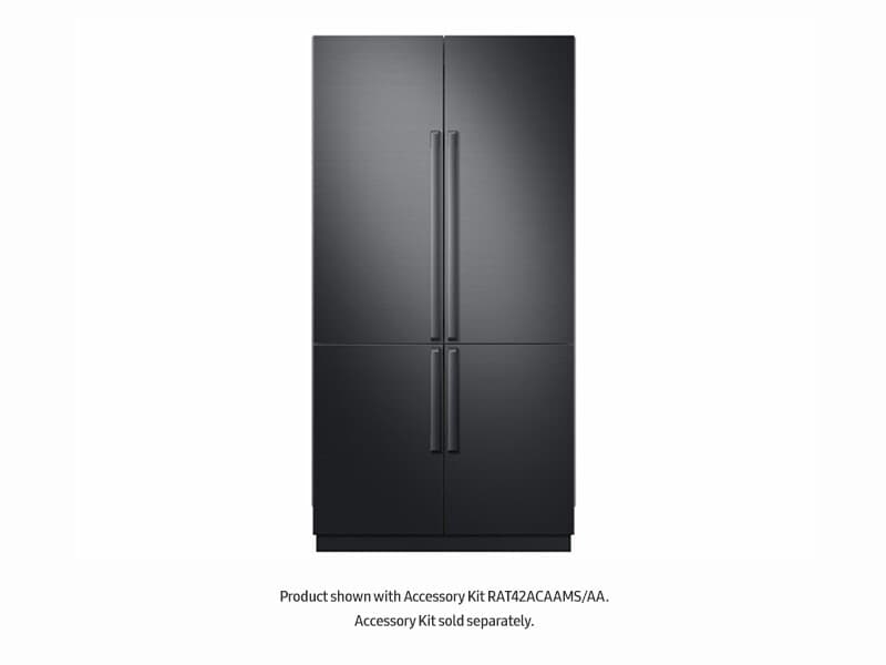 24 cu ft. Capacity 4-Door French Door Panel Ready 42" Built-In Chef Collection Refrigerator
