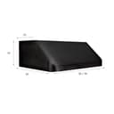 30 In. 600 Cfm Ducted Under Cabinet Range Hood In Black Stainless Steel view 7