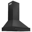 36"Black Stainless Steel Range Hood with Black Stainless Steel Handle view 1