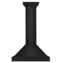 ZLINE 30 in. Convertible Black Stainless Steel Wall Mount Range Hood With Black Stainless Steel Handle (BSKB4X-30) view 2