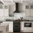 30 In. Crownsound™ Ducted Vent Wall Mount Range Hood In Black Stainless Steel With Built-in Bluetooth Speakers view 2