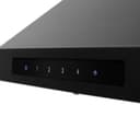 30 In. Crownsound™ Ducted Vent Wall Mount Range Hood In Black Stainless Steel With Built-in Bluetooth Speakers view 7