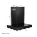 Convertible Vent Wall Mount Range Hood (BSKEN) - 24 Inch view 10