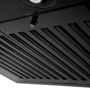 24 In. Crownsound™ Ducted Vent Wall Mount Range Hood In Black Stainless Steel With Built-in Bluetooth Speakers view 9