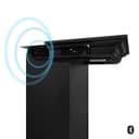 30 In. Crownsound™ Ducted Vent Wall Mount Range Hood In Black Stainless Steel With Built-in Bluetooth Speakers view 3