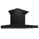 30 In. Crownsound™ Ducted Vent Wall Mount Range Hood In Black Stainless Steel With Built-in Bluetooth Speakers view 4