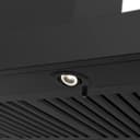 36 In. Crownsound™ Ducted Vent Wall Mount Range Hood In Black Stainless Steel With Built-in Bluetooth Speakers view 11