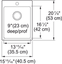 Brookmore Drop In Sink - view 2
