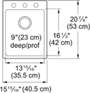 Brookmore Drop In Sink - view 2