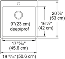 Brookmore Drop In Sink - view 2