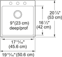 Brookmore Drop In Sink - view 2