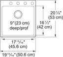 Brookmore Drop In Sink - view 2