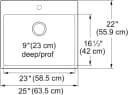 Brookmore Drop In Sink - view 2